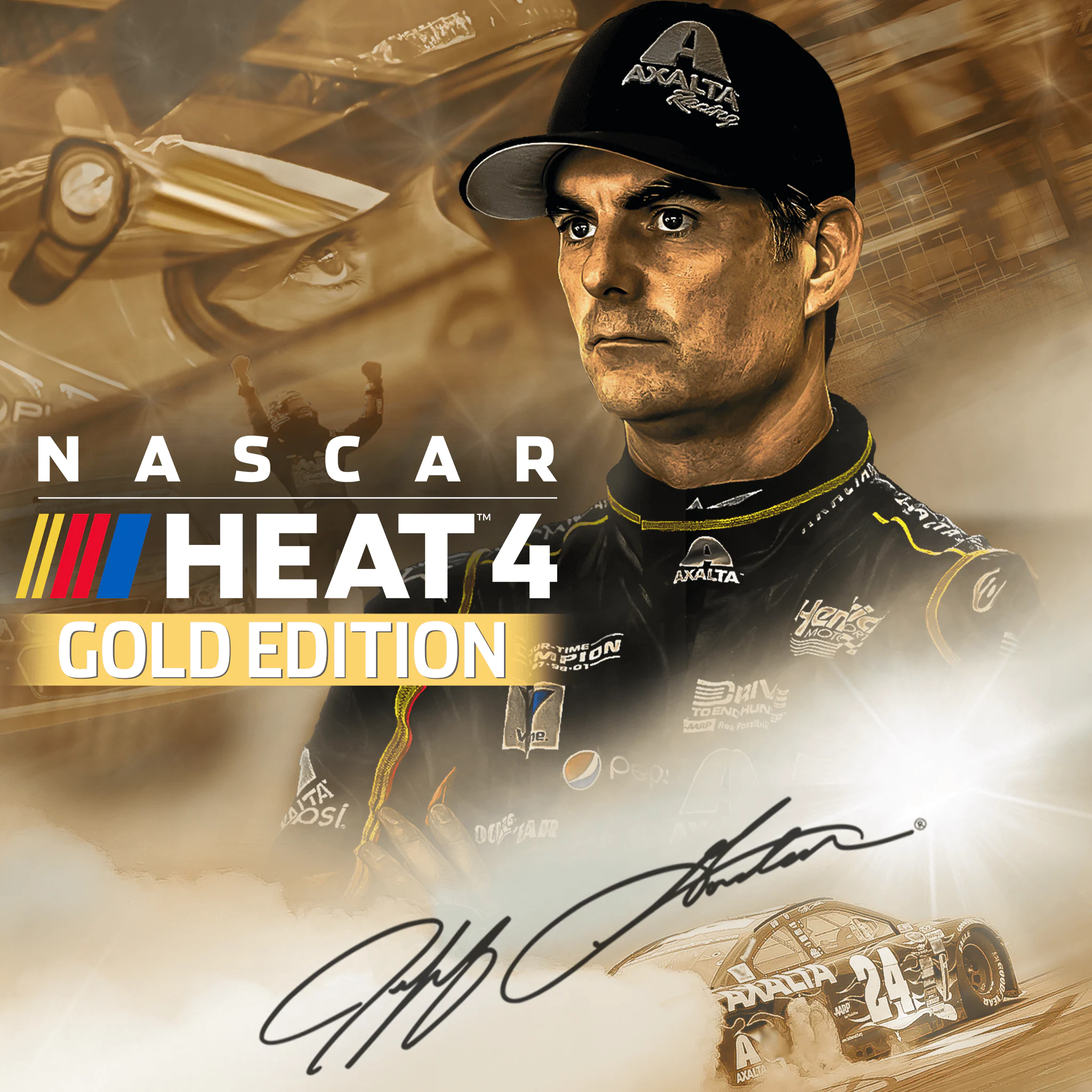 NASCAR HEAT 4 GOLD EDITION