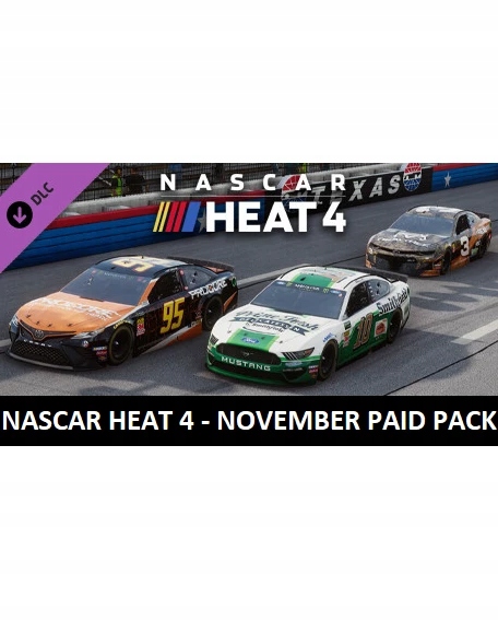 NASCAR HEAT 4 - NOVEMBER PAID PACK