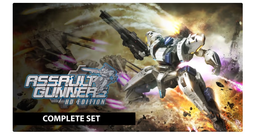 ASSAULT GUNNERS HD EDITION COMPLETE SET