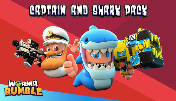 Worms Rumble: Captain & Shark Double Pack