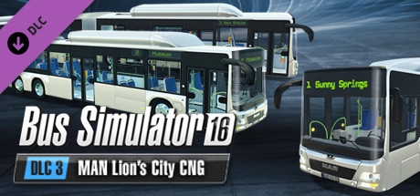 BUS SIMULATOR 16 - MAN LION'S CITY CNG PACK