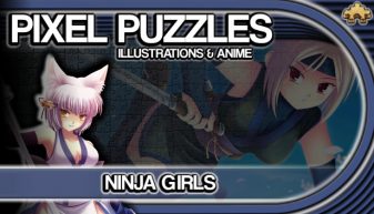 PIXEL PUZZLES ILLUSTRATIONS & ANIME – JIGSAW PACK: NINJA GIRLS