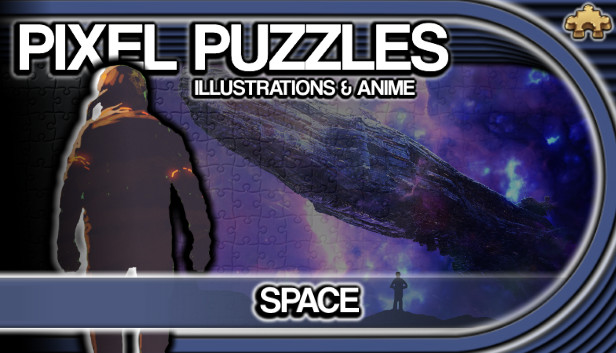 PIXEL PUZZLES ILLUSTRATIONS & ANIME - JIGSAW PACK: SPACE