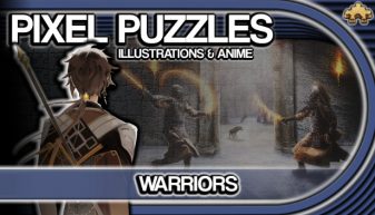 PIXEL PUZZLES ILLUSTRATIONS & ANIME – JIGSAW PACK: WARRIORS