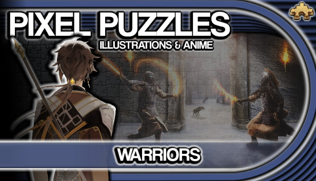 PIXEL PUZZLES ILLUSTRATIONS & ANIME - JIGSAW PACK: WARRIORS