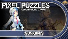 PIXEL PUZZLES ILLUSTRATIONS & ANIME – JIGSAW PACK: GUN GIRLS