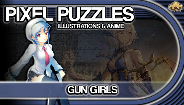 PIXEL PUZZLES ILLUSTRATIONS & ANIME - JIGSAW PACK: GUN GIRLS