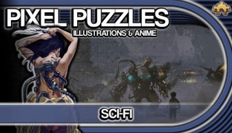 PIXEL PUZZLES ILLUSTRATIONS & ANIME – JIGSAW PACK: SCI-FI