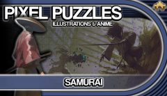 PIXEL PUZZLES ILLUSTRATIONS & ANIME – JIGSAW PACK: SAMURAI